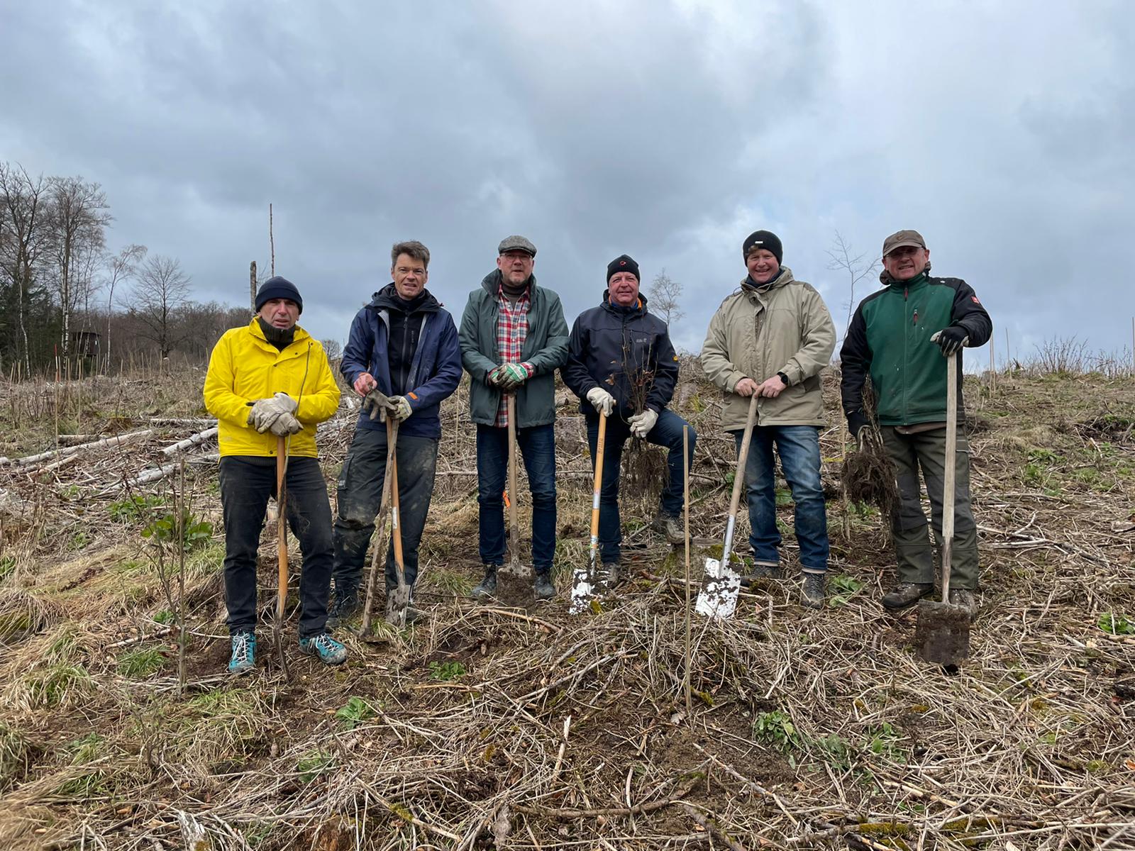 Baumpflanz-Aktionen des Lions Club Brilon Marsberg